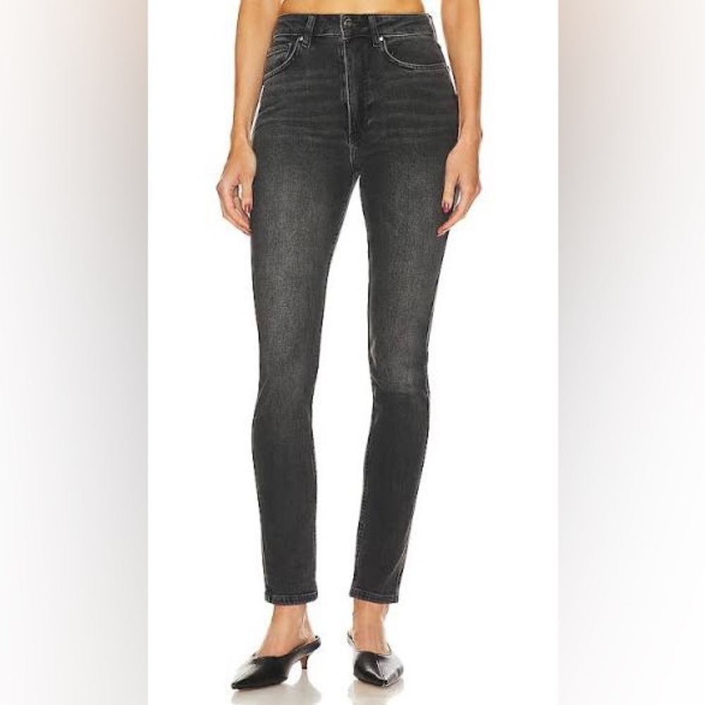 Anine Bing Beck Skinny Jeans - Black